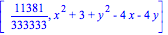 [11381/333333, x^2+3+y^2-4*x-4*y]